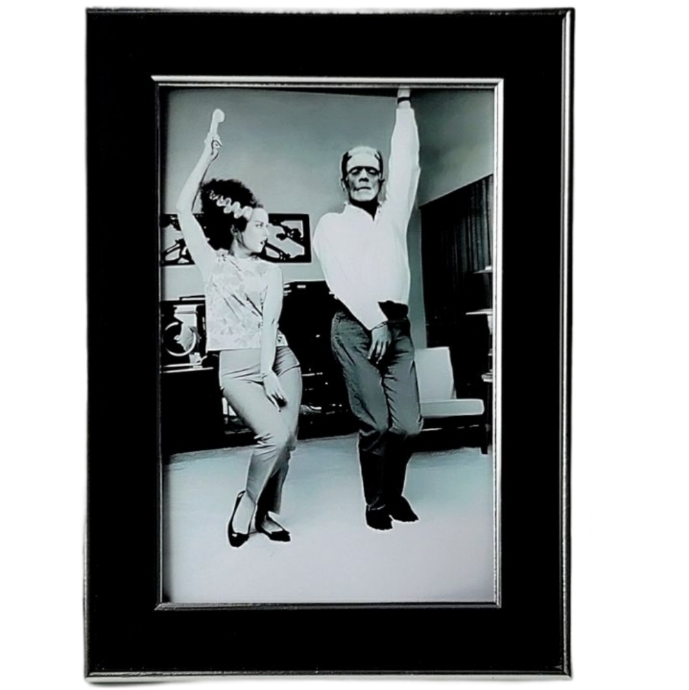 Bride of Frankenstein Monster Univseral Vintage dancing Art Rockabilly Art Decor